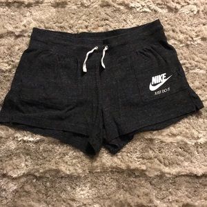 Nike black cotton shorts size extra large